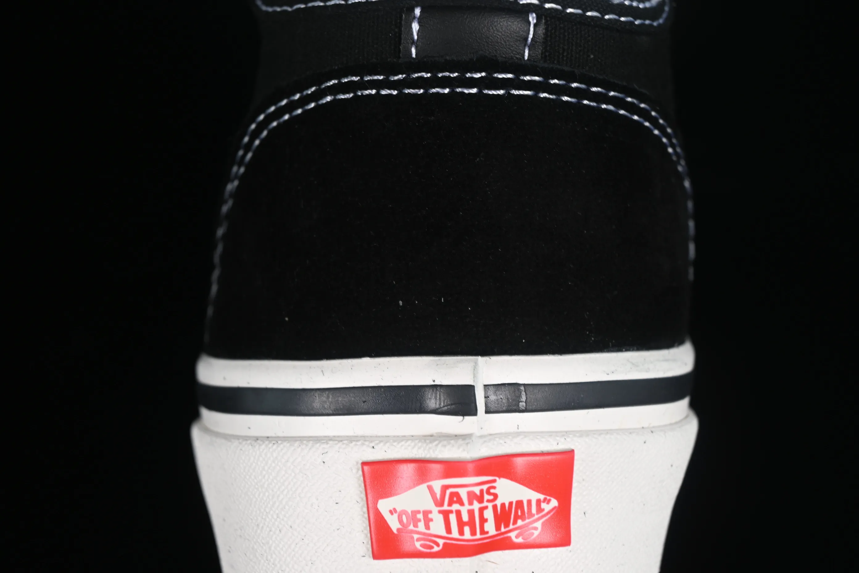 All categories Vans Vans series Vans Mid Vans China Vans Style 37 Anaheim black and white mid-top casual sneakers VN0A3MUOQF6
